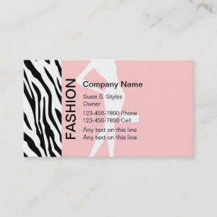 Cartes de visite mode