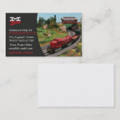 Cartes de visite modèles de club de chemin de fer (Devant / Derrière)