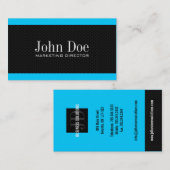 Cartes de visite modernes (Devant / Derrière)