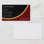 Cartes de visite modernes (Devant / Derrière)