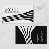 Cartes de visite modernes (Devant / Derrière)