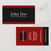 Cartes de visite modernes (Devant / Derrière)