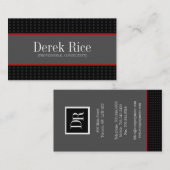 Cartes de visite modernes (Devant / Derrière)