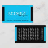 Cartes de visite modernes (Devant / Derrière)