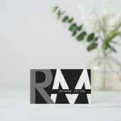 Cartes de visite modernes (Debout devant)