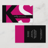 Cartes de visite modernes (Devant / Derrière)