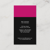 Cartes de visite modernes (Dos)