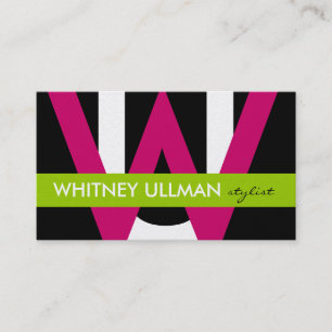 Cartes de visite modernes