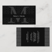 Cartes de visite modernes (Devant / Derrière)