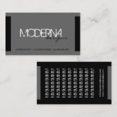 Cartes de visite modernes (Devant / Derrière)