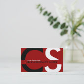 Cartes de visite modernes (Debout devant)