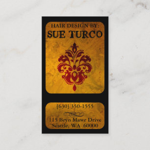 Cartes de visite modernes classieux