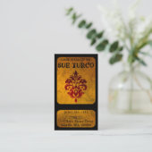 Cartes de visite modernes classieux (Debout devant)