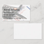Cartes de visite modernes CPA comptable (Devant / Derrière)