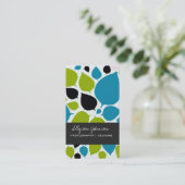 Cartes de visite modernes d'arrière - plan de (Debout devant)