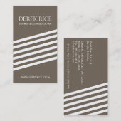 Cartes de visite modernes d'avocat (Devant / Derrière)