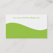 Cartes de visite modernes de chiropractie de (Dos)