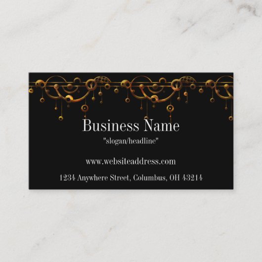 Cartes de visite modernes de la conception (mod) 7 (Devant)