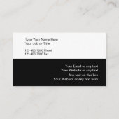 Cartes de visite modernes de lutte antiparasitaire (Dos)