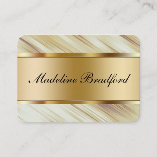 Cartes de visite modernes de monogramme (Devant)