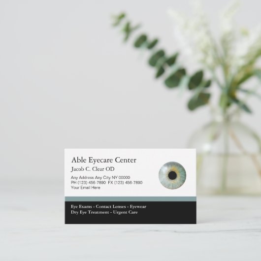 Cartes de visite modernes de rendez-vous (Debout devant)