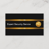 Cartes de visite modernes de services de sécurité  (Devant)