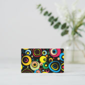 Cartes de visite modernes des rétros années 1960 (Debout devant)