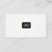 Cartes de visite modernes élégantes avec QR code e (Devant)