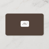 Cartes de visite modernes élégantes avec QR code e (Devant)
