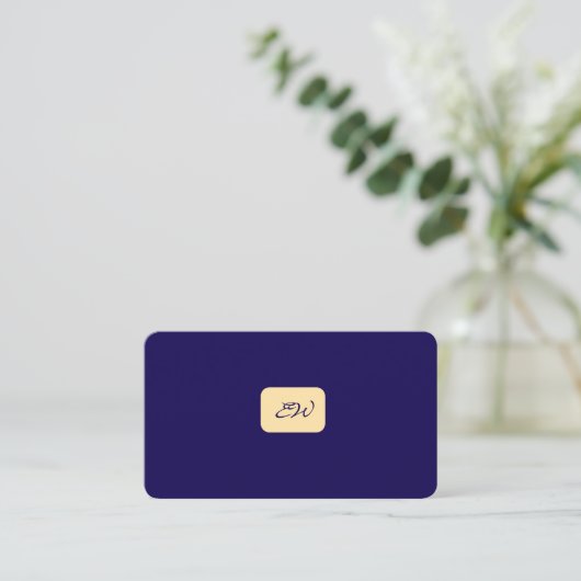 Cartes de visite modernes élégantes avec QR code p (Debout devant)