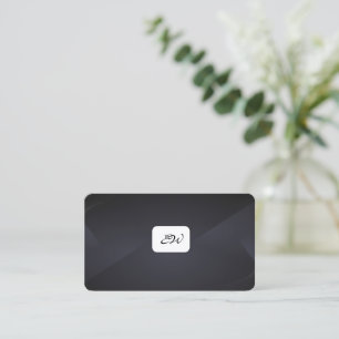 Cartes de visite modernes élégantes avec QR code p