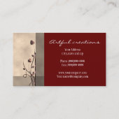 Cartes de visite modernes et élégants (Dos)