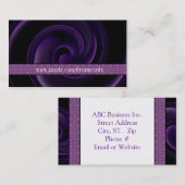 CARTES DE VISITE MODERNES - MODÈLE CARTES DE PROFI (Devant / Derrière)