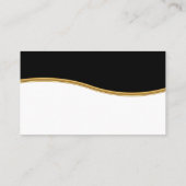 Cartes de visite modernes pour comptable (Dos)