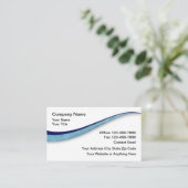 Cartes de visite modernes pour comptable CPA (Debout devant)