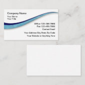 Cartes de visite modernes pour comptable CPA (Devant / Derrière)