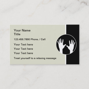 Cartes de visite modernes pour entreprise de massa