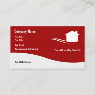 Cartes de visite modernes pour l'immobilier