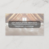 Cartes de visite modernes pour l'isolation de cons (Devant)