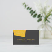 Cartes de visite modernes professionnelles pour le (Debout devant)
