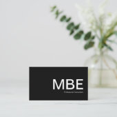 Cartes de visite modernes professionnels (Debout devant)