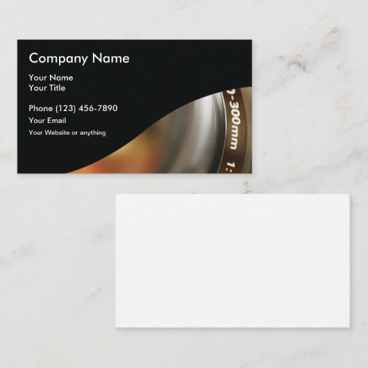 Cartes de visite modernes professionnels de (Devant / Derrière)