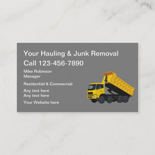 Cartes de visite modifiables de recouvrement et de (Dos)