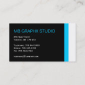 Cartes de visite monogrammes (Dos)