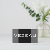 Cartes de visite monogrammes (Debout devant)
