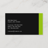 Cartes de visite monogrammes (Dos)