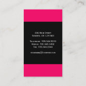 Cartes de visite monogrammes (Dos)