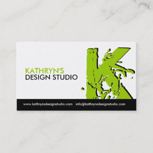 Cartes de visite monogrammes