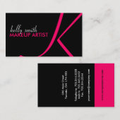 Cartes de visite monogrammes (Devant / Derrière)