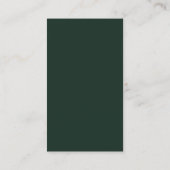 Cartes de visite monogrammes (Dos)